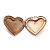 304 Stainless Steel Locket Pendants STAS-O147-01C-3