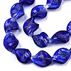 Handmade Gold Sand Lampwork Beads LAMP-S195-001-5