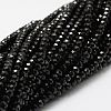 Natural Spinel Bead Strands G-P271-3mm-14-2
