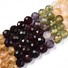 Natural & Synthetic Mixed Gemstone Beads Strands G-D080-A01-01-29-4