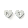 Tarnish Resistant 316L Surgical Stainless Steel Beads STAS-R230-01R-P-1-1