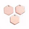 Brass Charms KK-E784-01R-2