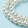 Baking Paint Pearlized Glass Pearl Round Bead Strands X-HY-Q330-8mm-02-4