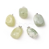 Natural New Jade Pendants G-K302-B08-1