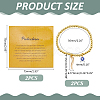 2Pcs Stainless Steel Charms Bracelets BJEW-ME0001-07-2