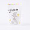 FGB 12/0 Grade A Transparent Silver Lined Round Glass Seed Beads X-SEED-A022-F12-34-3