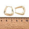 Brass Hoop Earrings for Women KK-CBAD29A-01G-5