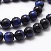 Natural Tiger Eye Bead Strands G-D840-54-10mm-02-3
