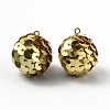 Sparkly Paillette Plastic Pendant Decorations FIND-H211-A-06-1