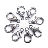 Zinc Alloy Lobster Claw Clasps E105-B-1
