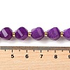Natural Quartz Dyed Beads Strands G-U023-A02-13-5