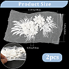 3D Flower Lace Appliques DIY-WH0430-459B-2