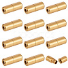 12Pcs Stainless Steel Screw Clasps STAS-BC0004-25B-1