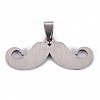 201 Stainless Steel Enamel Pendants STAS-S110-075B-2