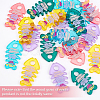 Fishbone Dangle Earrings DIY Making Kits DIY-OC0008-05-4