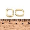 Brass Micro Pave Cubic Zirconia Hoop Earrings KK-CBA5585-09G-5