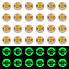 50G Luminous Transparent Acrylic Beads OACR-TAD0001-01E-1