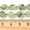 Natural Prehnite Beads Strands G-N342-43-5