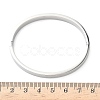304 Stainless Steel Cubic Zirconia Himged Bangles for Women BJEW-F506-01P-5