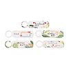100Pcs Paper Leaf Printed Price Tags CDIS-H007-09-1