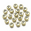 Plating Acrylic Beads X-PACR-CD0001-P-1