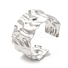 Non-Tarnish 304 Stainless Steel Wide Open Cuff Bangles BJEW-L682-021P-3