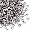 Tarnish Resistant 304 Stainless Steel Open Jump Rings X-STAS-Q186-02-4x1mm-2