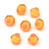 Faceted Transparent Bicone Acrylic Beads TACR-Q011-8mm-M-2