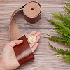 PU Leather Fabric Plain Lychee Fabric AJEW-WH0034-90D-02-3