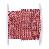 Brass Rhinestone Strass Chains CHC-R125-S6-01S-2