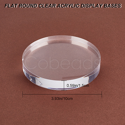 Transparent Acrylic Display Decorations DJEW-WH0015-69-1