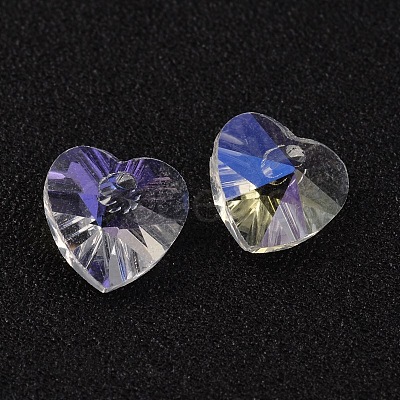 Romantic Valentines Ideas Glass Charms G030V18mm-01-1