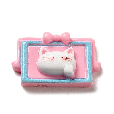 Cat Theme Opaque Resin Decoden Cabochons CRES-B020-02A-1