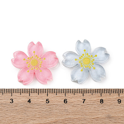 Opaque Resin Cabochons RESI-R455-01I-1