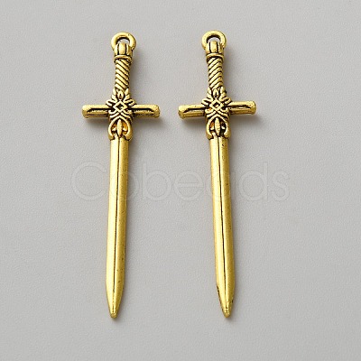 Tibetan Style Alloy Pendants FIND-WH0173-139AG-1