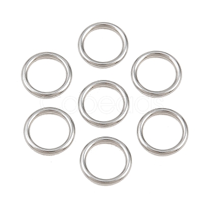 304 Stainless Steel Closed Jump Rings STAS-G393-06P-15-1