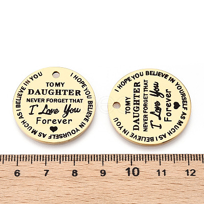 201 Stainless Steel Pendants LS-STAS-T064-37G-26-1