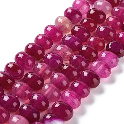 Natural Agate Beads Strands G-G021-03B-09-1