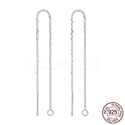 925 Sterling Silver Ear Stud Findings X-STER-I014-04S-1