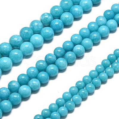 Natural Malaysia Jade Beads Strands G-L645-A01-14mm-24-1