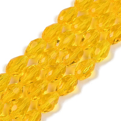 Transparent Glass Beads Strands EGLA-N013-T4mm-D04-1