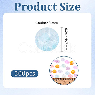 600Pcs Glass Seed Beads SEED-PA0001-17-1