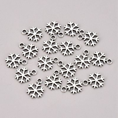 Tibetan Style Alloy Pendants TIBEP-E012-AS-FF-1