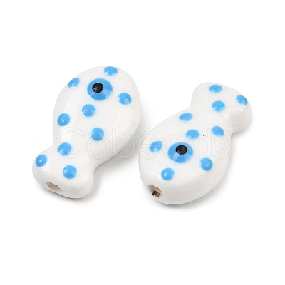 Handmade Porcelain Beads PORC-B009-03M-1