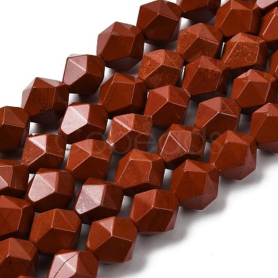 Natural Red Jasper Beads Strands G-Z119-A22-03-1