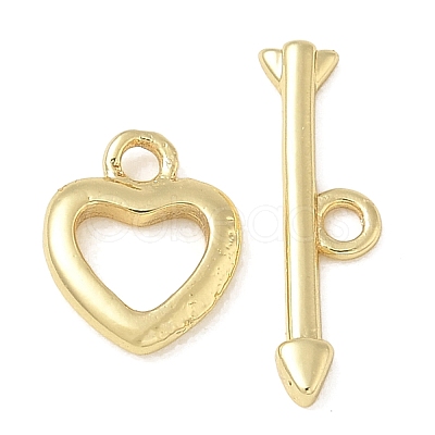 Brass Toggle Clasps KK-CBAFC6C-07C-G-1