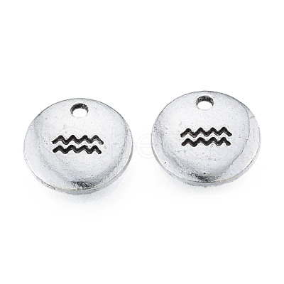 Tibetan Style Alloy Charms TIBEP-N012-16-1