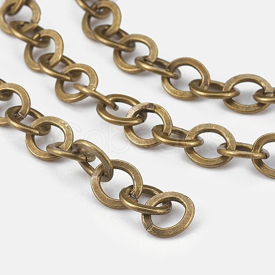 Iron Cable Chains CH-R015-8x7mm-AB-NF-1