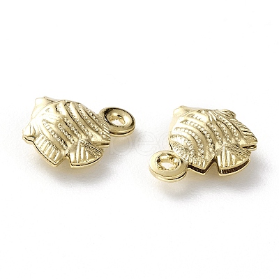 Brass Charms X-KK-H739-04G-1