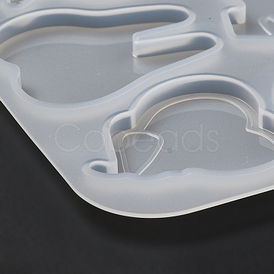 Medical Theme DIY Silicone Badge Reel Ornament Molds LS-DIY-G079-05A-1